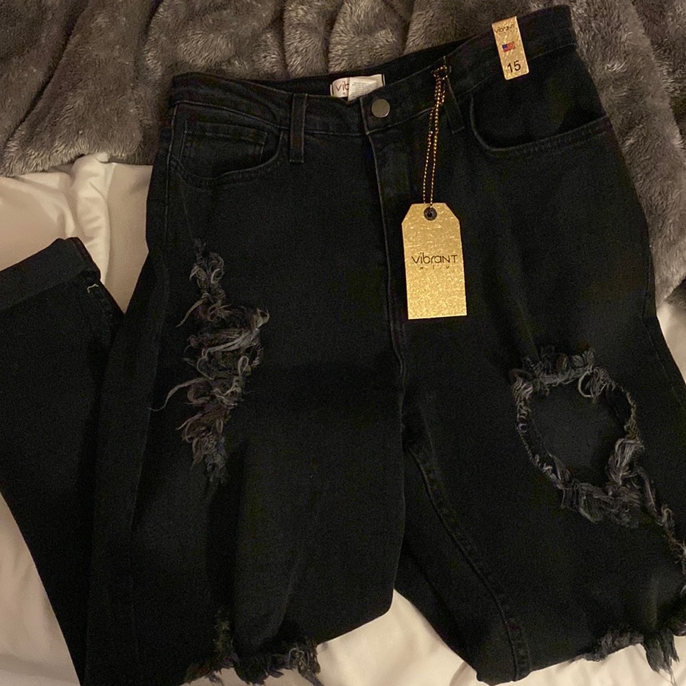 ripped bf jeans